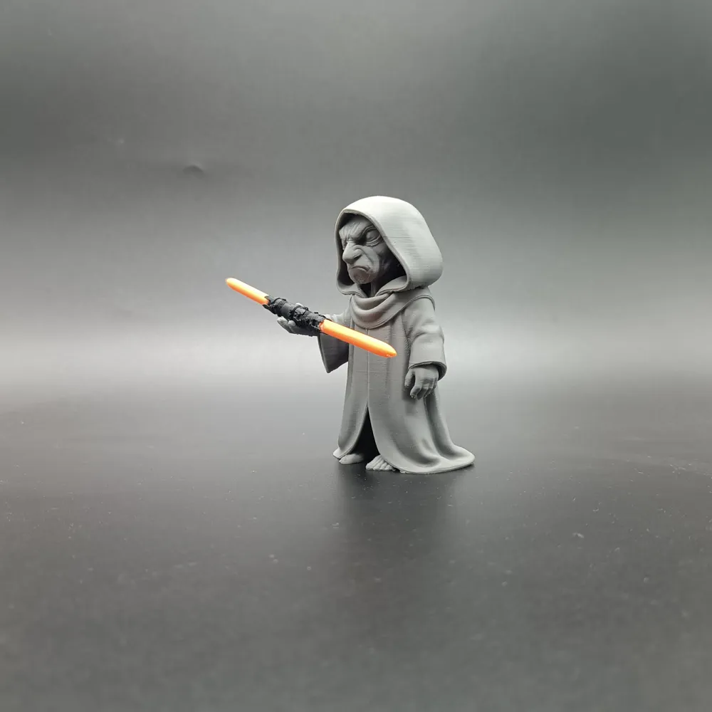 Chibi Sith Lord -Dual Lightsaber Star Wars Fan Art - Free 3D Print ...