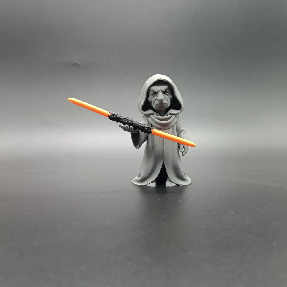 Chibi Sith Lord -Dual Lightsaber Star Wars Fan Art - Free 3D Print ...