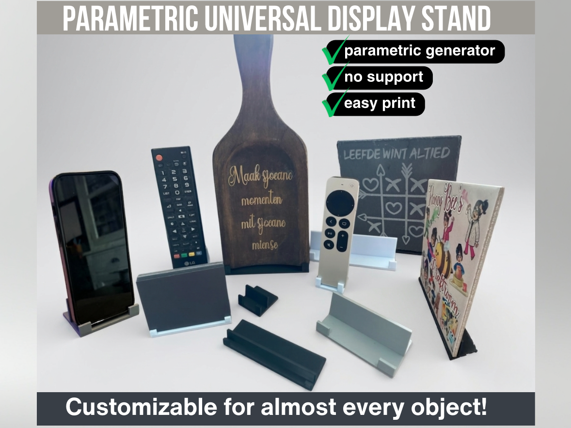 Parametric Universal Display Stand