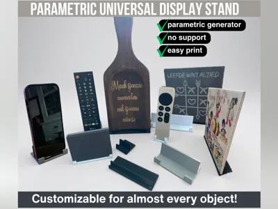 Parametric Universal Display Stand