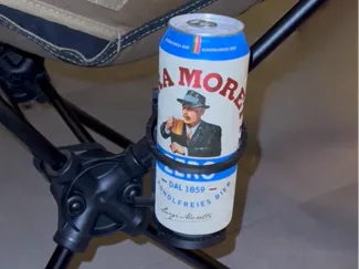 Foldable Can Holder for Camping Chair