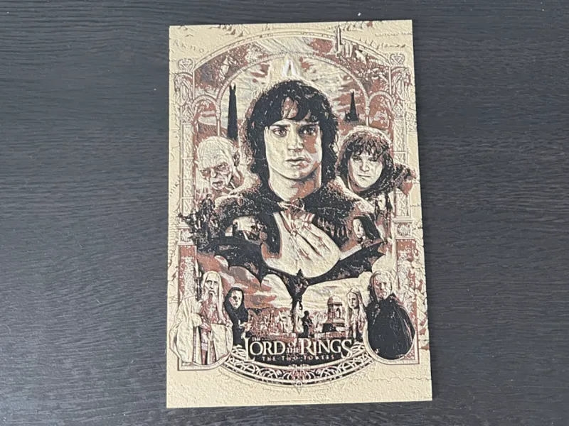 LOTR The Two Towers, Movie Poster