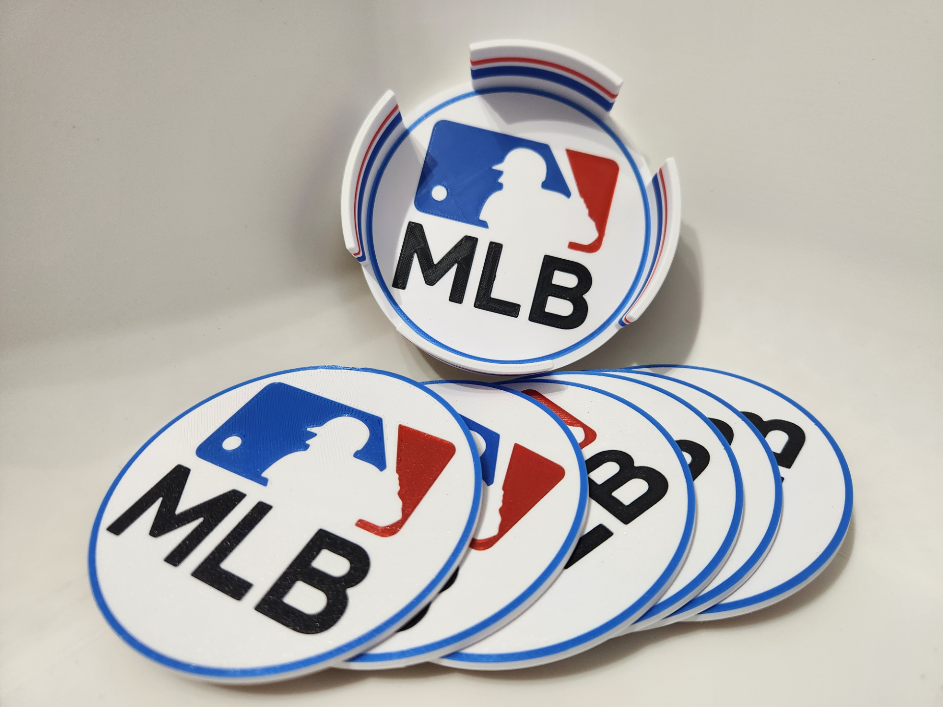 Baseball MLB coaster set