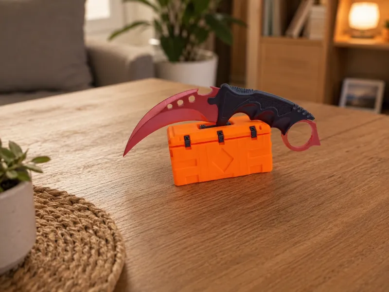 Karambit knife, 2 parts, no AMS counter strike.