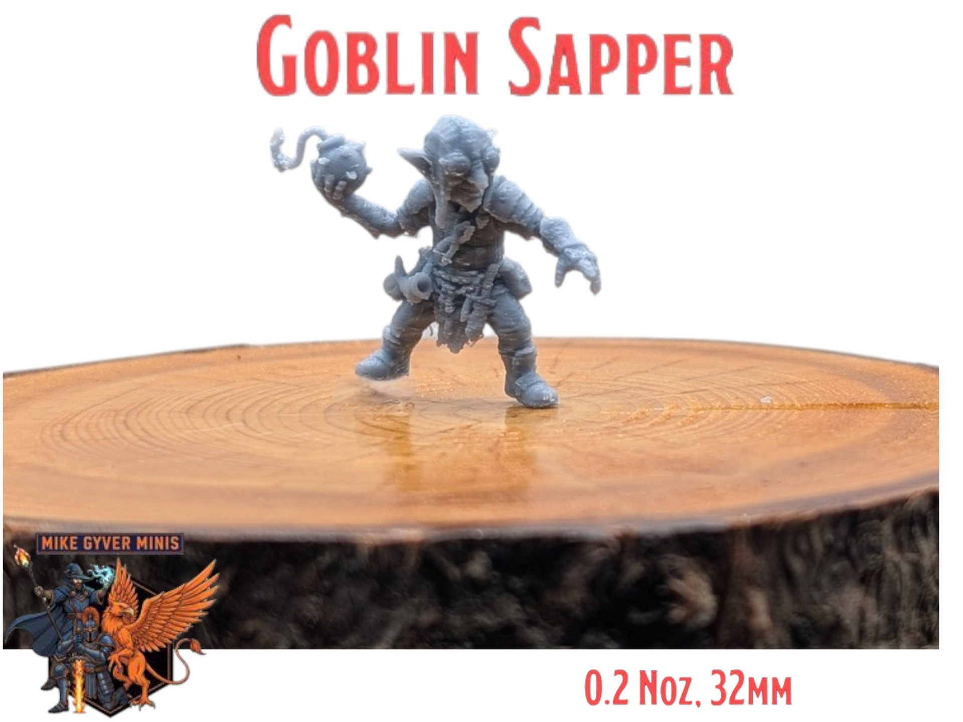 Goblin Sapper - MGM Print-Ready Mini