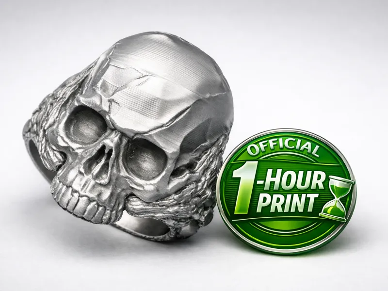 Cool Detailed Skull ring 