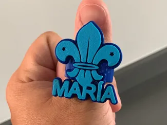 Customizable Scout Woggle