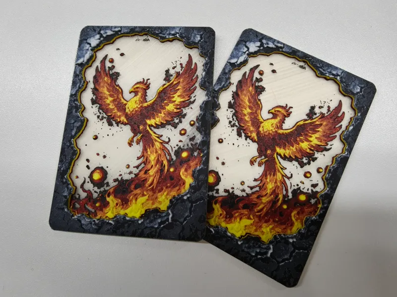 Chroma Canvas phoenix——彩色版画生成器 凤凰立体版画
