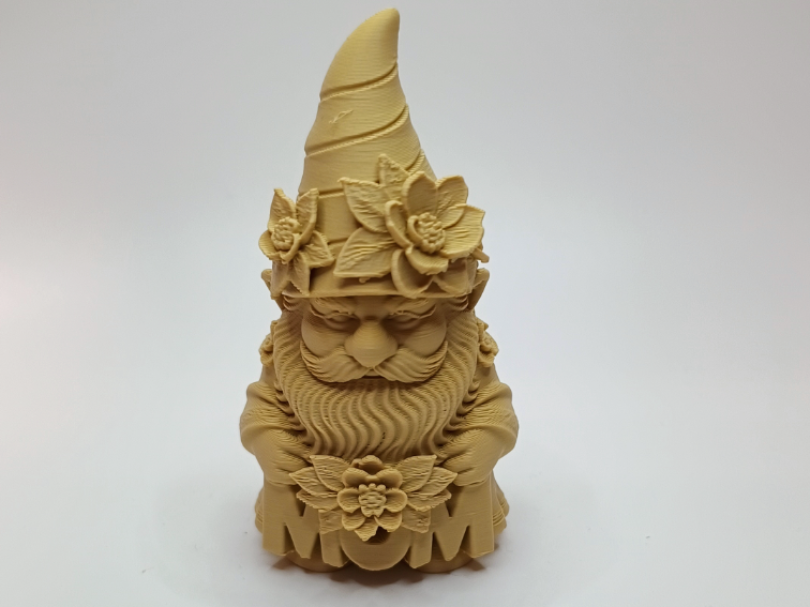 Blumenwichtel mit Bart Fruehling und Feste "MOM"