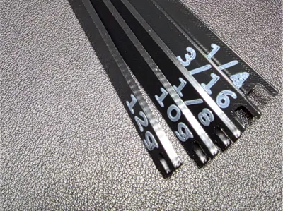 Sheet metal thickness gauge
