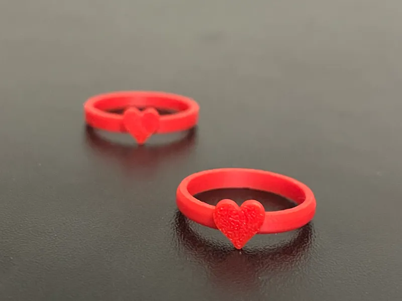 Heart Ring (Only 1g of filament)