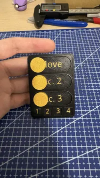 0.2mm layer, 2 walls, 15% infill