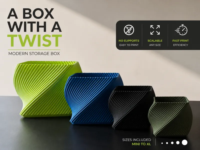 A Box With a Twist - Storage System
