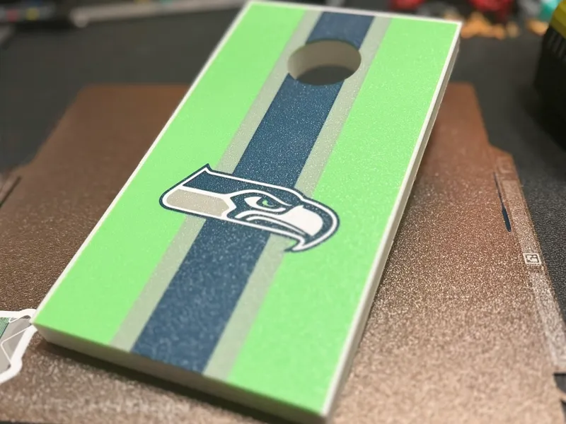 Seattle Seahawks desktop Cornhole