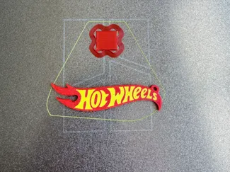 Hot Wheels Keychain