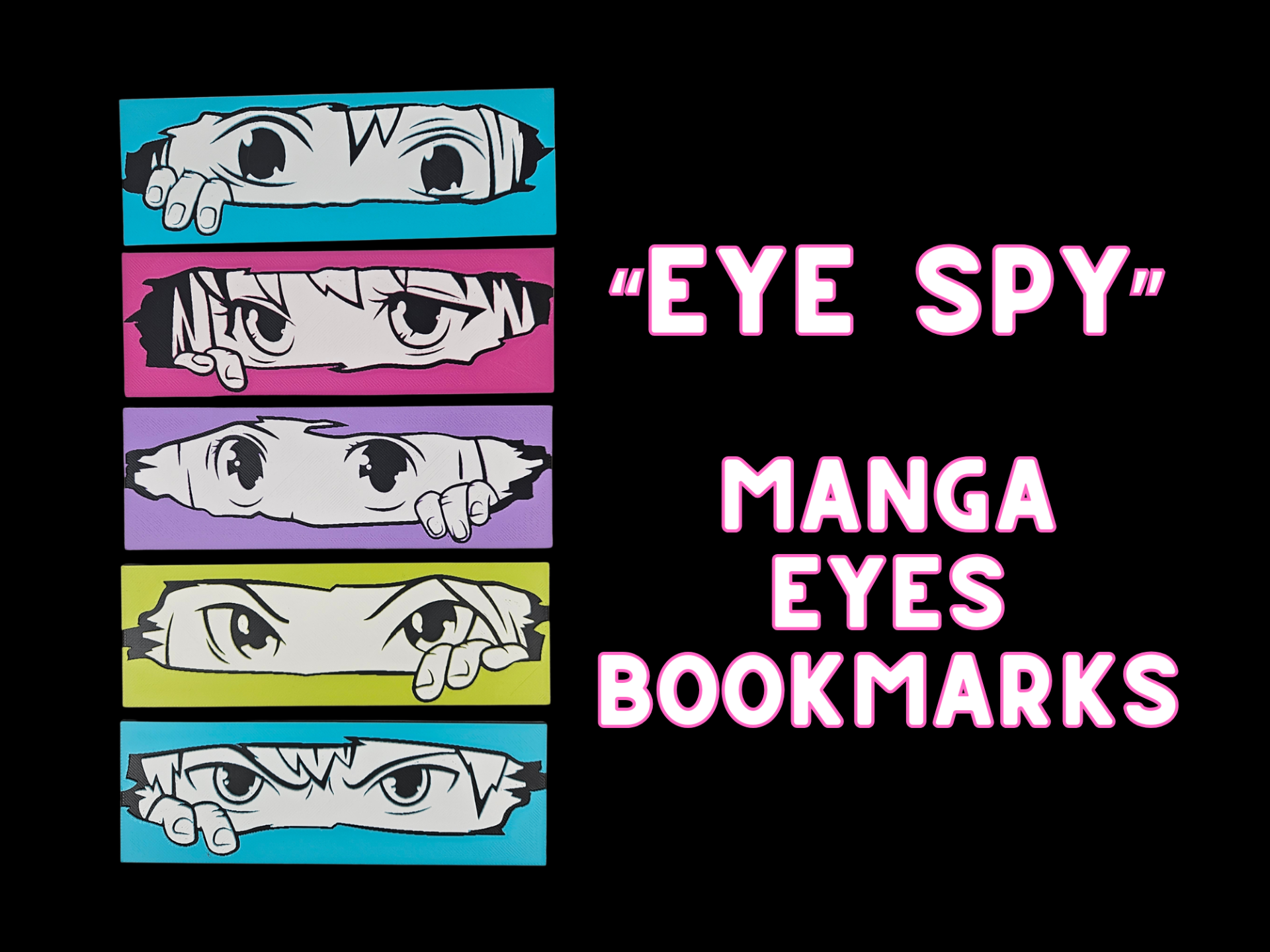 Eye Spy Manga Bookmark Set