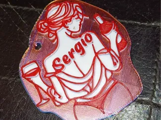PORTACHIAVI PERSONALIZZATO CON NOME