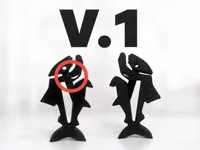 V.1 PLA - 0.2mm layer, 2 walls, 17% infill