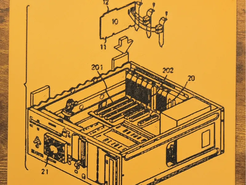 Computer Diagram Patent - Hueforge