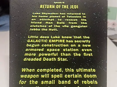 Star Wars Return of the Jedi ep. 6