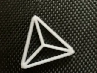 Triangular string art