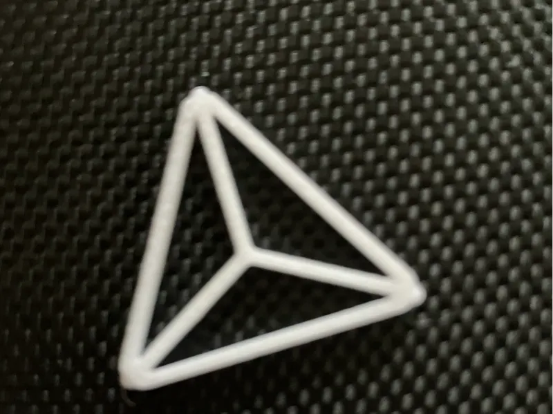 Triangular string art