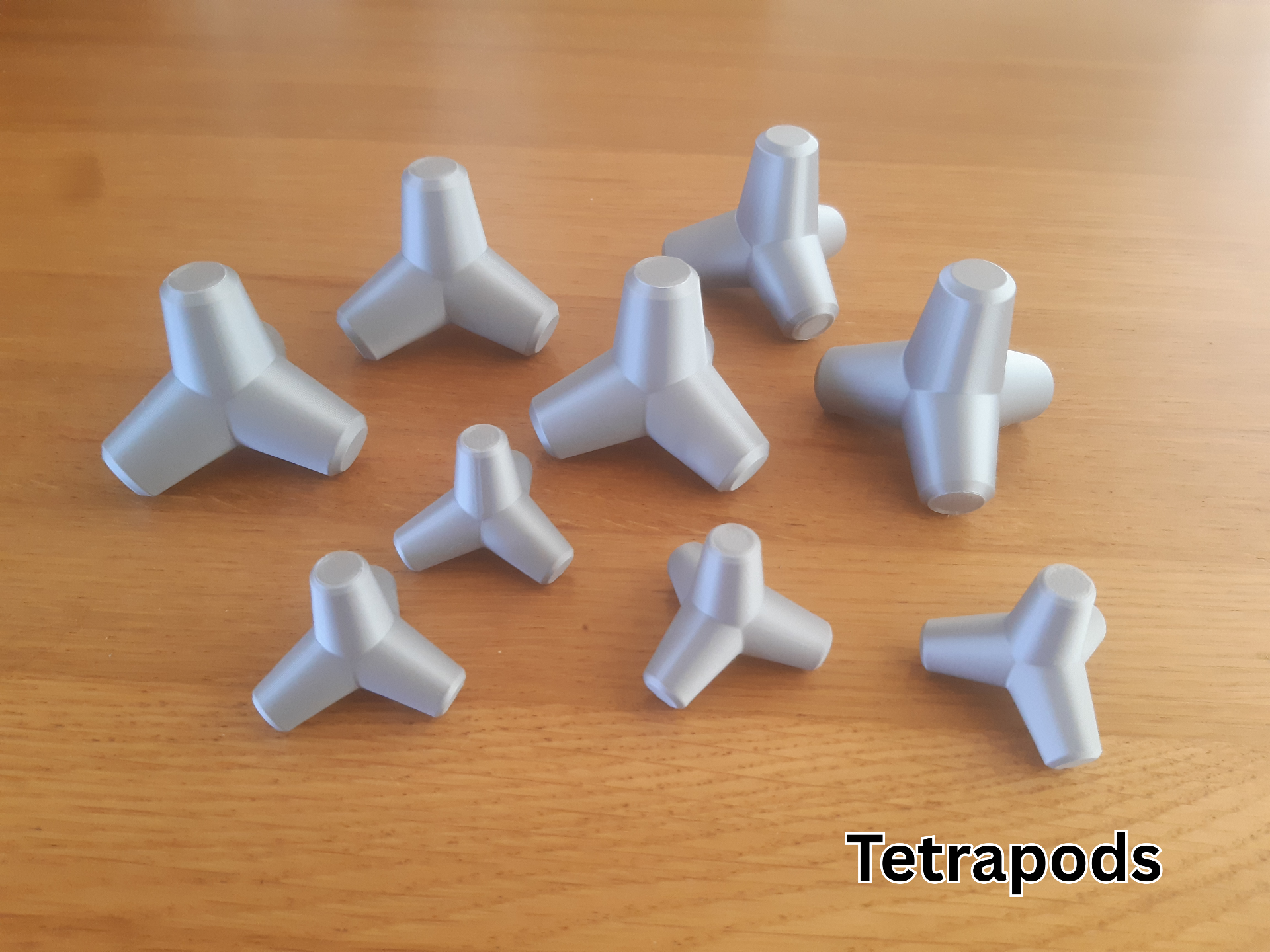 Tetrapods - two sizes