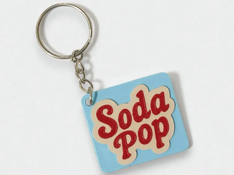 Soda Pop keychain by Saja boys