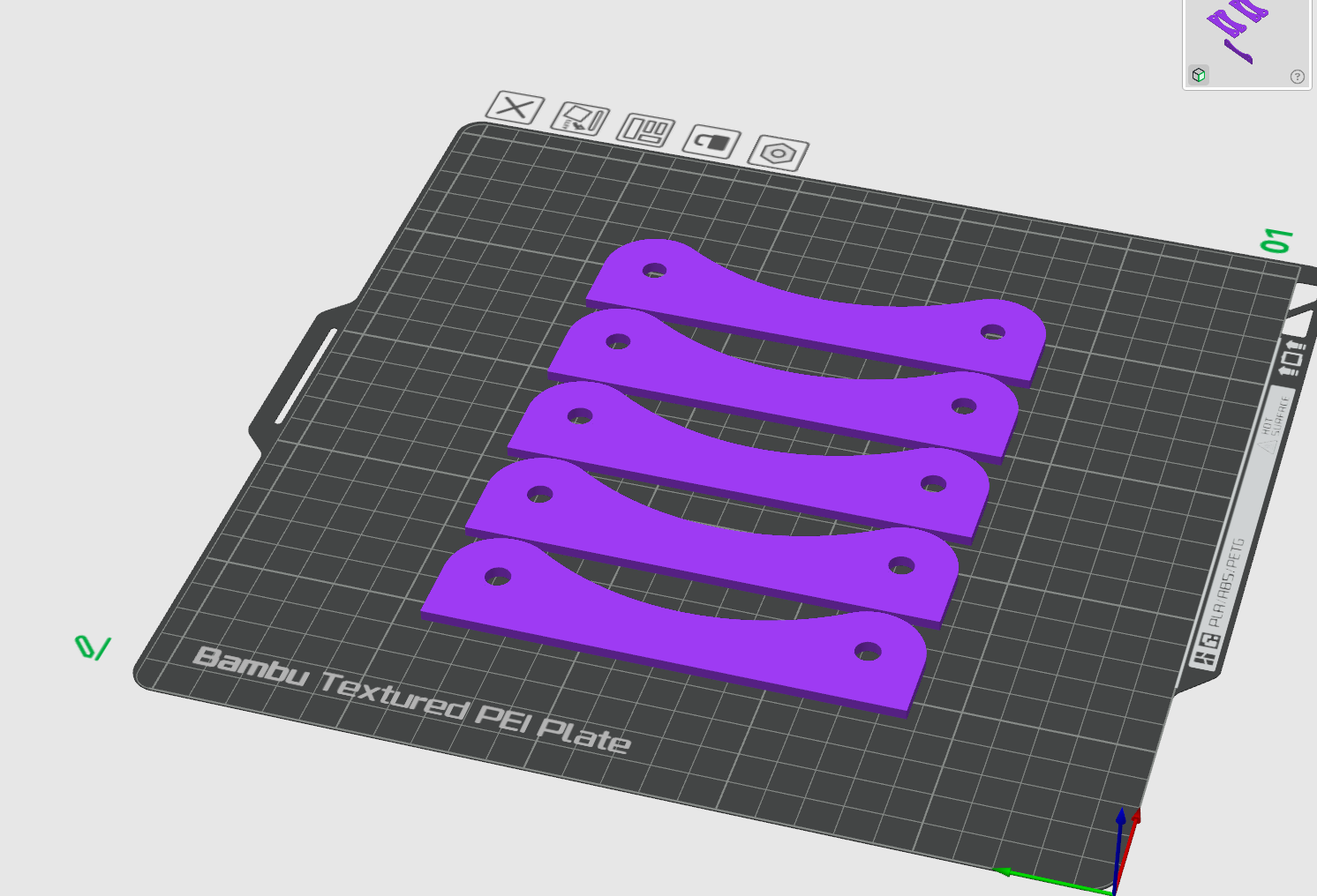 Miniatura 2 do modelo 3D 实用的挂墙工具收纳盒