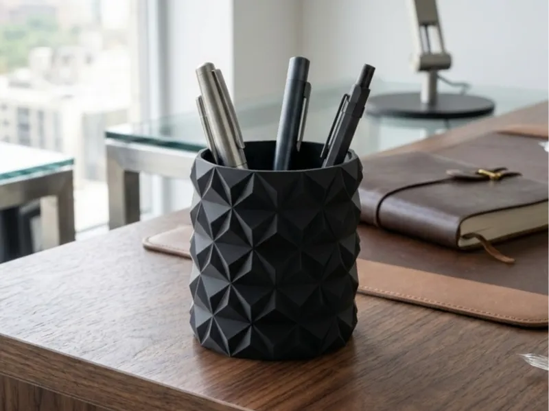 Geometric Pen Holder