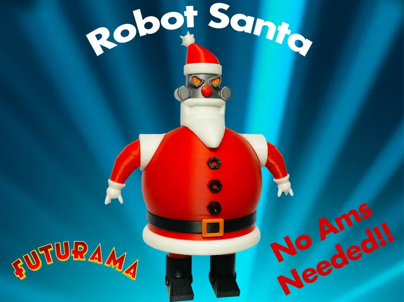 Robot Santa - Futurama - Multipart