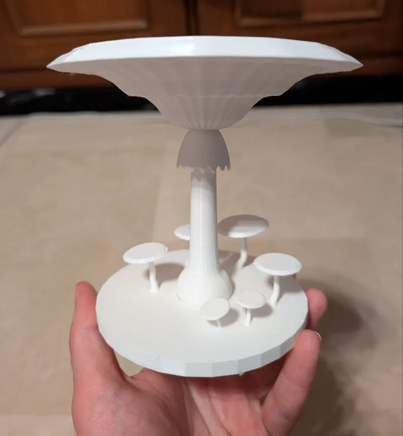 Mushroom pedestal 
