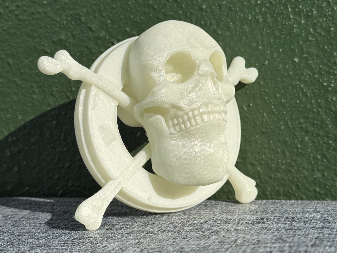 One Piece inspired Skull and Cross bones