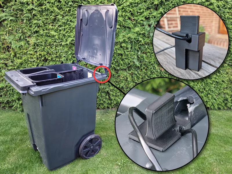 Waste Bin Lid Holder - 370L (WBLH-370L)