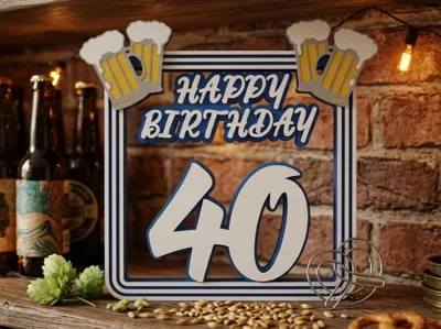 40th Birthday Stand