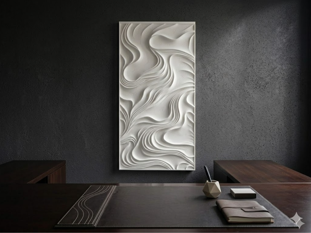 Topography Wall Art Panel Decor