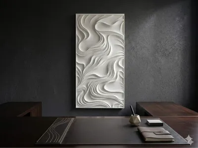 Topography Wall Art Panel Decor