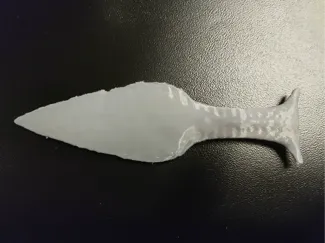 Stone age knife