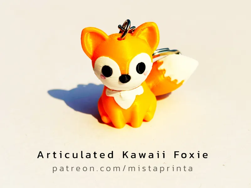 Articulated Kawaii Foxie