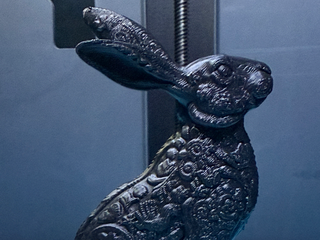 Hare with ornaments 3D model