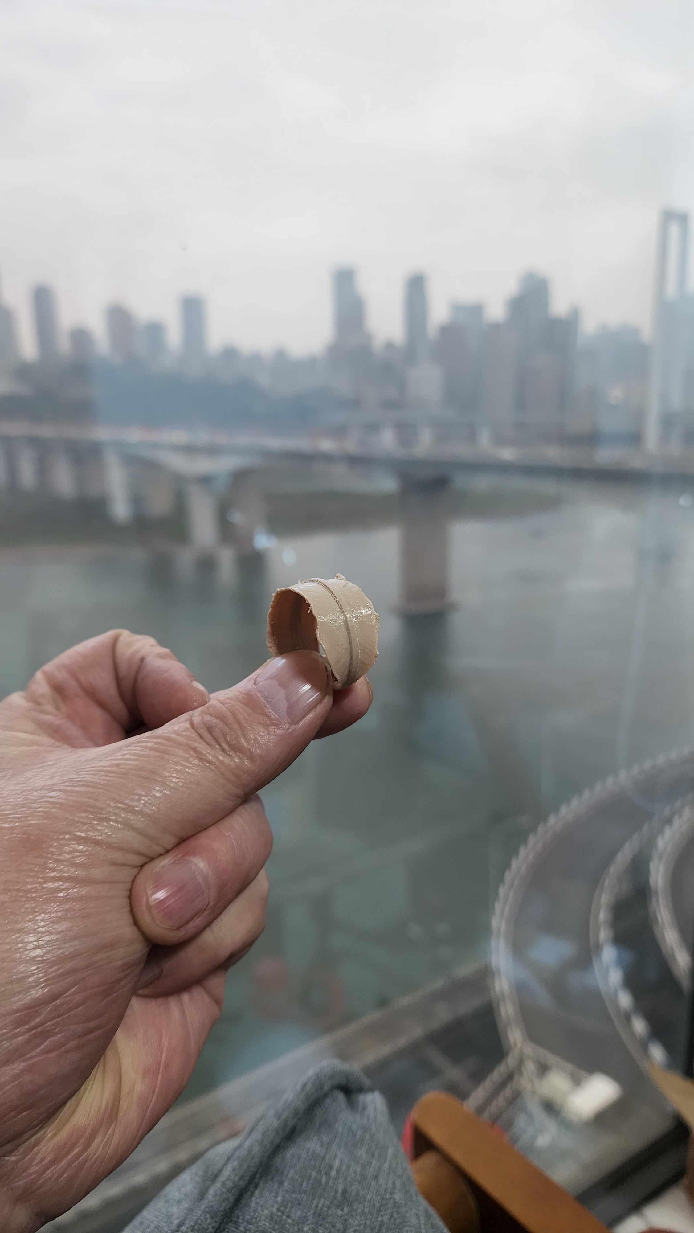 Miniatura 1 do modelo 3D 羽毛戒指 艺术个性简约戒指
