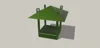 Roof and Base of Standard Size Feeder