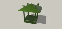 Roof and Base of Standard Size Feeder
