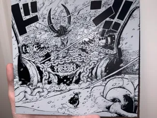 One piece loki manga panel