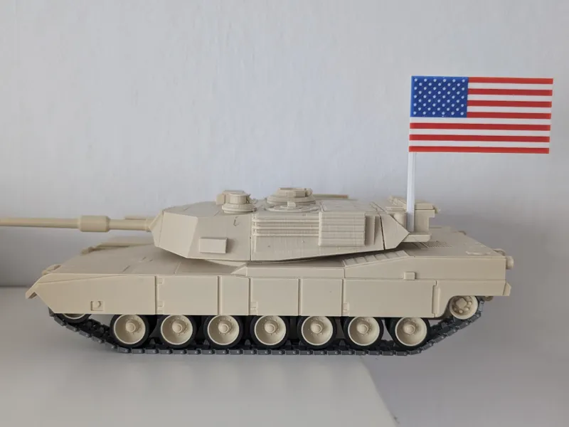 USA Flagge für Abrams Panzer von mikolaj.mazik
