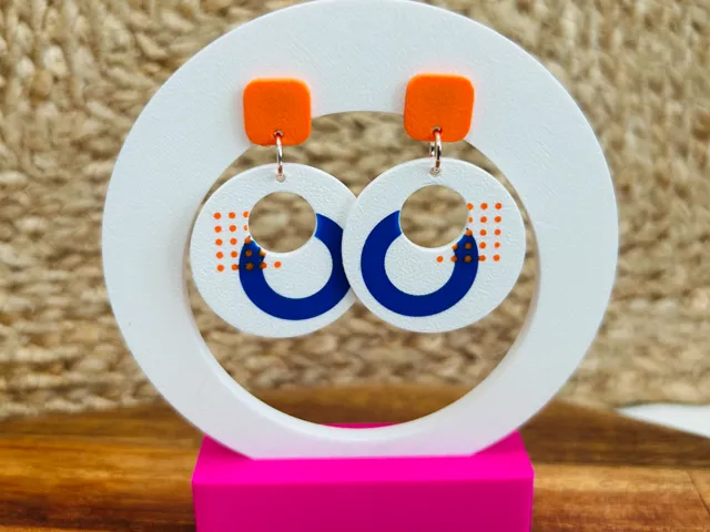 geometric earrings