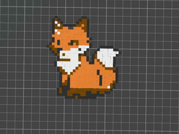LLavero Zorro de Minecraft