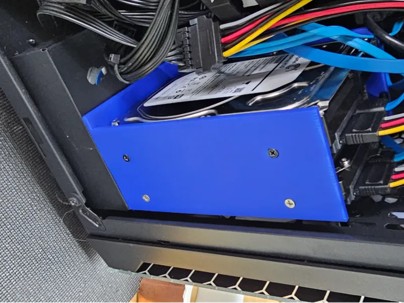 Dual HDD SATA drive bracket