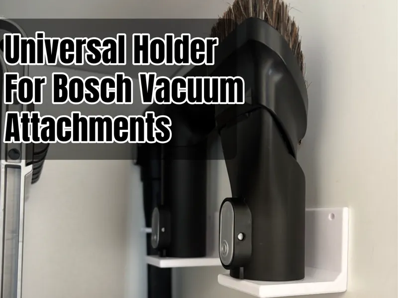 Bosch Vacuum Cleaner Attachment Holder - Universal