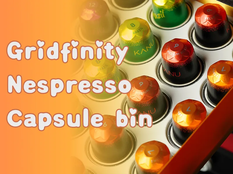Gridfinity Nespresso Capsule Plate